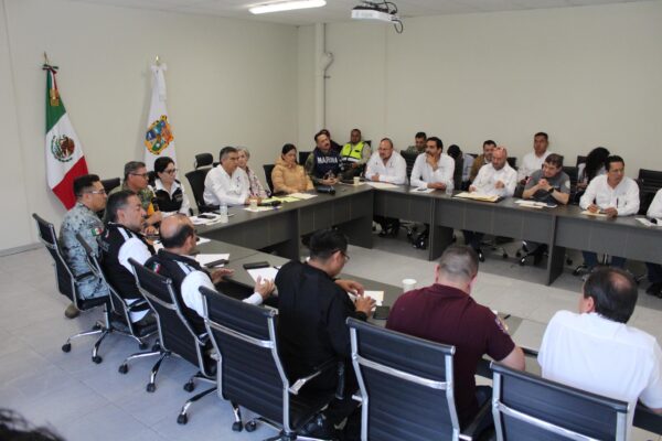 Gobernador Encabeza trabajos de evaluacion en el Ci5 de Reynosa